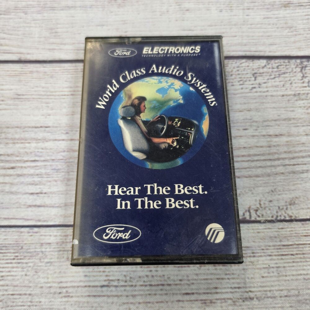 Vintage Ford Audio Systems Demonstration Tape Cassette Ford Promo Not For Sale